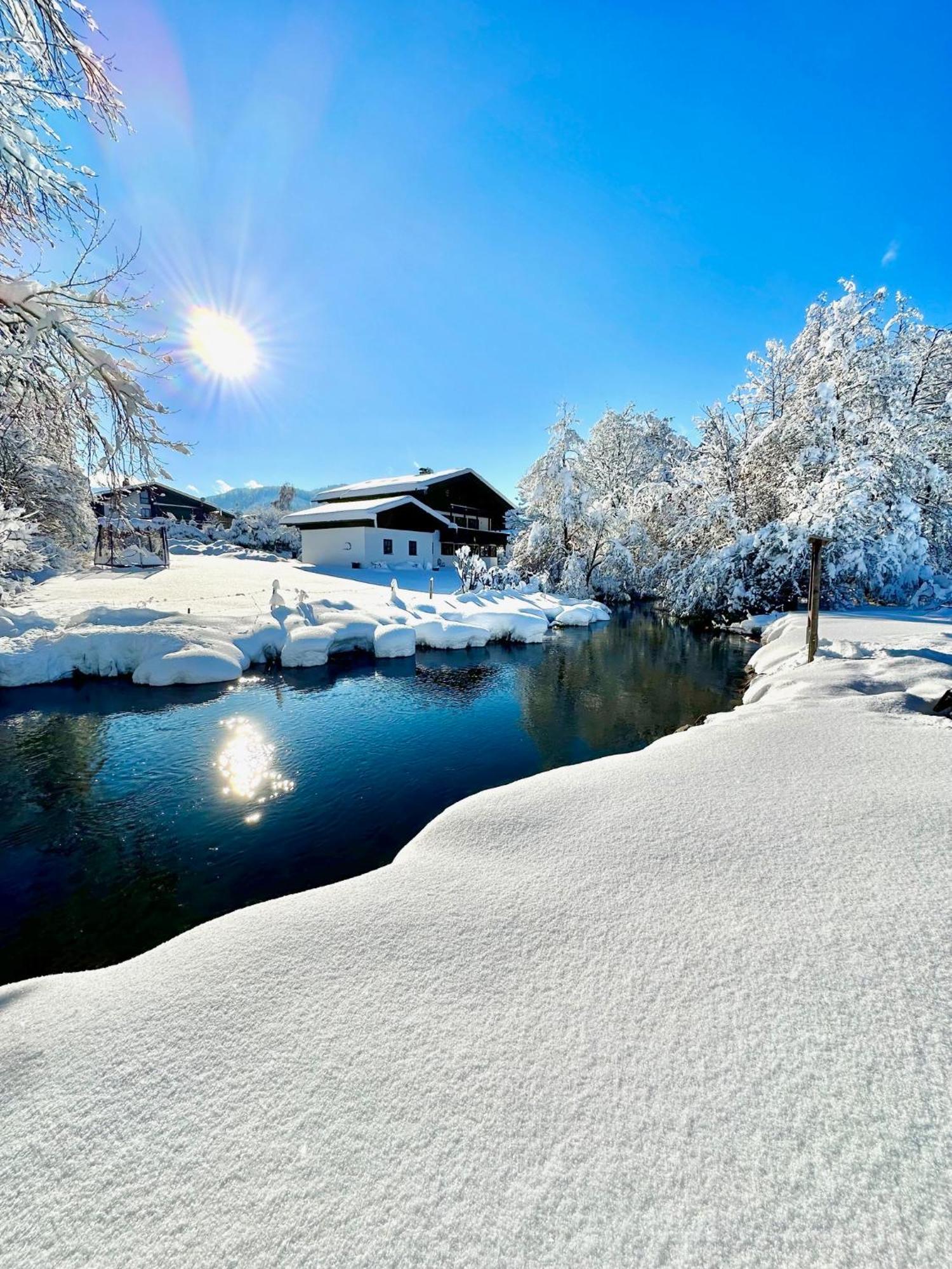 Alpenoase Schliersee - Grosse Suite Mit Sauna Oder Gemuetliche Studio Appartements Exterior foto